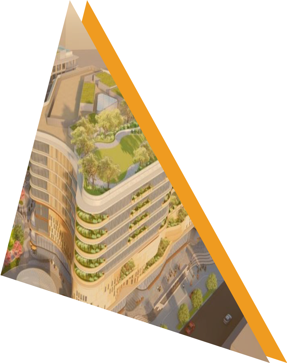 shape triangle city
